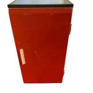 Vintage Toy Martin Fuchs Tin Metal Refrigerator